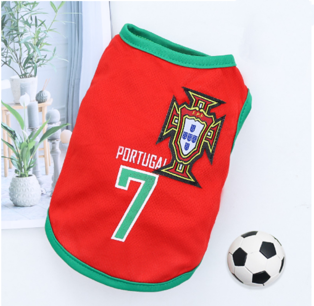 Red number 7 Portugal