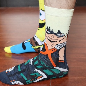 REMOULD Chaussettes Hommes Cartoon Anime Wholesale marvel Comic Character Chaussettes Unisex Fabricant <span class=keywords><strong>Super</strong></span> Hero marvel <span class=keywords><strong>Mario</strong></span> Chaussettes - Product Image 4