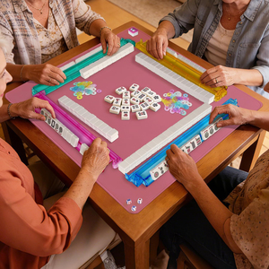 Juego de 3 Bolsas para Mahjong Americano, Bolsa de Almacenamiento de Tela Oxford Resistente, Portátil, de Gran Capacidad para Juegos de Mesa y Fiestas - Product Image 2
