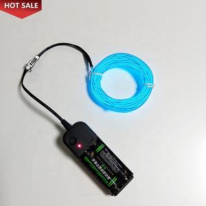 パーティークリスマスデコレーションLEDライト2.3mm 3MDIYフレキシブルカラフルLEDネオンRGBエルワイヤーフェスティバル用 - Product Image 2