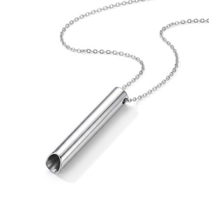 Collar de Acero Inoxidable con Diseño Geométrico, Cadena de Joyería para Regalo, en Plata, Oro, Negro y Oro Rosa - Product Image 5