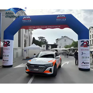 Tùy chỉnh Inflatable vòm cho thể thao ngoài trời tổ chức sự kiện lối vào vòm Inflatable chạy đua vòm sao kết thúc dòng - Product Image 1