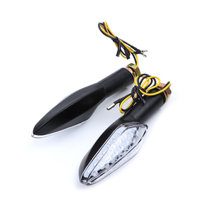 Racepro phổ biến xe máy tín hiệu lần lượt E4 flasher E Mark Led Xe Máy chỉ số ánh sáng ngắn cuống 18 LED tín hiệu lần lượt - Product Image 3