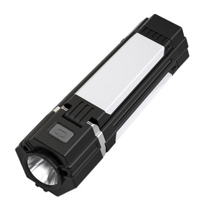 Lampe de poche LED multifonctionnelle Lampe de secours ABS <span class=keywords><strong>rechargeable</strong></span> par <span class=keywords><strong>USB</strong></span> IP65 Touch Control 6000K Lumière du jour Dimmable Lampe de camping - Product Image 2