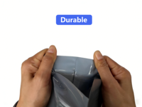 Sacs Mylar personnalisés refermables en PE avec fenêtre transparente pour emballage en gros