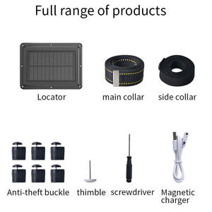 AHGUEP localisateur GPS à énergie solaire à vie longue veille 4G appareil de navigation automatique GSM Beidou AGPS LBS pour le suivi des bovins et des moutons - Product Image 5