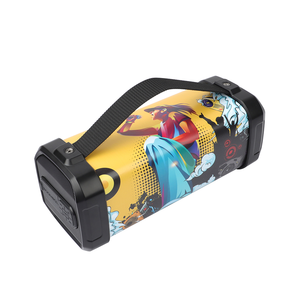 Новый Динамик 12 дюймов наружный портативный бумбокс беспроводная акустическая система с ремешком батарея мини-Колонка для вечеринок наружный динамик