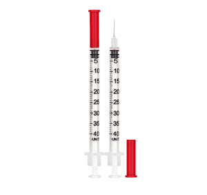 Jeringa <span class=keywords><strong>de</strong></span> Insulina Desechable y Estéril Ultrafina <span class=keywords><strong>de</strong></span> 1 ml, U-100, 27G-31G, Segura para Uso en Ganado - Product Image 4