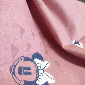 Matériel de literie pour filles motif Minnie tissu imprimé dispersé textile de maison tissu 100% polyester - Product Image 3