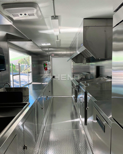 Remolque de Comida para BBQ de 5m de Fábrica con Porche, Camión de Comida Totalmente Equipado, Contenedor Restaurante, Carnicería Móvil, Quiosco de Comida Callejera - Product Image 6