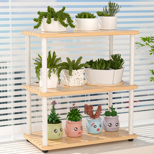 Étagère à fleurs pour rebord de fenêtre, support de <span class=keywords><strong>rangement</strong></span> multi-niveaux en acier chromé pour chambre à coucher, fenêtre en baie, pot de fleurs sur pied - Product Image 1