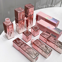 Gege Bear ODM OEM Fluffy Matte Air Lip Mud Liquid Lip Gloss Tahan Air Ringan Lembut Tahan Lama Melembapkan