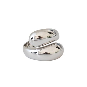 INS Trendy Fine Jewelry Niche Design S925 <strong>Sterling</strong> <strong>Silver</strong> <strong>Ring</strong> 18K Gold Plated Water Drop Versatile <strong>Silver</strong> <strong>Adjustable</strong> <strong>Ring</strong> Women - Product Image 6