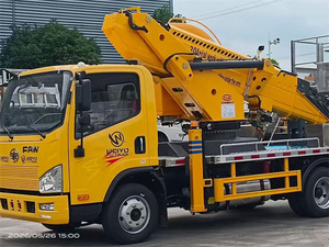 Camión con Plataforma Elevadora Telescópica JMC de 28m, 30m, 31m, Plataforma de Trabajo Aérea Montada en Vehículo, Camión con Cesta Elevadora, Camión con Plataforma Elevadora Telescópica - Product Image 2