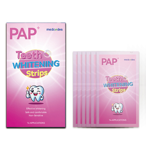 Bandes blanchissantes pour les dents personnalisées de qualité supérieure, 7 traitements, PAP, marque privée, bande blanchissante dentaire - Product Image 2