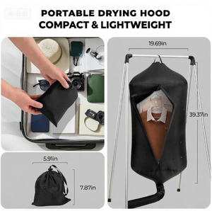 Asciugatrice Portatile da Viaggio Ideale per Piccole Carichi di Indumenti Leggeri, Inoltre per Piccoli Oggetti Come Biancheria Intima - Product Image 6