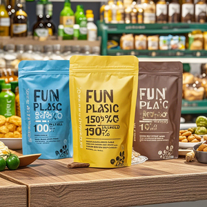 Custom Logo Gravure Printed Mylar Stand up <b>Pouch</b> with Resealable Zipper Smell Proof Food Packaging Recyclable 3.5g/7g Sizes - Product Image 1