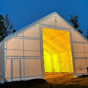 Abri de stockage portable en PVC robuste à <span class=keywords><strong>double</strong></span> structure en tissu - Product Image 2