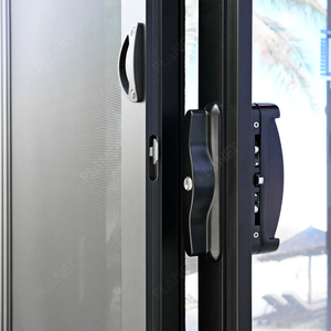 Puerta Corredera Panorámica de Vidrio Templado para Viviendas, Puerta Corredera de Metal, Puerta Corredera de Aluminio y Vidrio para Patio - Product Image 3