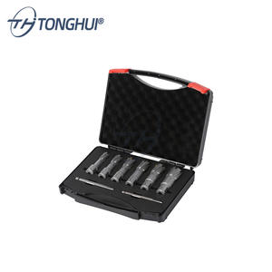 TCT Set di frese per broccia <span class=keywords><strong>anulare</strong></span> con nucleo magnetico Set di punte per foratura in lamiera di acciaio e rame in alluminio - Product Image 5