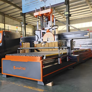 Router CNC para carpintería con cabezal de corte de husillo horizontal para gabinetes y muebles, motor de 9kW, fácil de operar, bomba de motor - Product Image 1