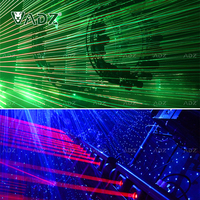 ADZ Offre Spéciale RVB Faisceau Mobile Lumière Laser LED DMX RGB Dj Faisceau Bar 6 Yeux Night Club Scène De Mariage Rouge Vert Laser Lumière LASER BAR