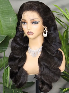 Peluca de Cabello Humano con Frente de Encaje 13x4, Densidad 300%, Encaje HD, Ondas Suaves, de 18 a 28 Pulgadas, para Mujer - Product Image 4