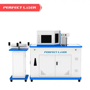 Automatico 3d CNC led metallo/alluminio segno/profilo in acciaio inossidabile lettere del canale Notcher Bender intaglio prezzo della piegatrice