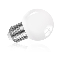 6 paquets d'ampoules LED E27 1w 2w 3w Jaune chaud 3000k 220v 240v Filament Edison Petit visage Ses Sbc Milky/couvercle Ip66 Étanche Nuit