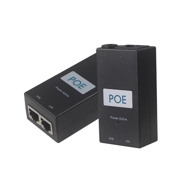 Power Over Ethernet Poe Injector 60W Poe 48V Adapter IEEE 802.3bt for IP Cameras Phones AP and More