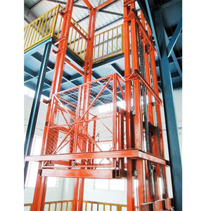 Industri Di Dalam Lift Barang Lift Lantai Listrik Langsung Berat Mengangkat <span class=keywords><strong>Platform</strong></span> Kerja - Product Image 3