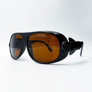 DOMAINLASER <strong>IPL</strong> <strong>Glasses</strong> Eye Protection 190-540nm 800-1100nm Absorption Technology Laser Safety Goggles for UV Laser Infrared - Product Image 2