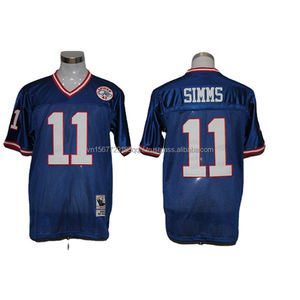 Maillot de football personnalisable à manches courtes, séchage rapide, respirant, broderie vintage, uniforme d'entraînement et de compétition - Product Image 3