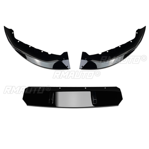 Protector de Parachoques Delantero para BMW Serie 5 G30 LCI M Sport 525i 530i 540i, Difusor, Alerón, Estilo Fibra de Carbono, 2020-2022 - Product Image 6
