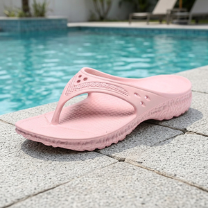 Taiwan Made OEM ODM Sustainable EVA Summer Open Toe Waterproof Breathable Slipper <b>Sandals</b> Shoes - Product Image 1