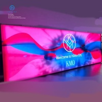 Boîte à lumière en tissu Flash boîtes à lumière publicitaires logo Led boîte à lumière LED extérieure signe Anime affiche fabricant programmable