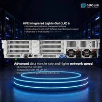 Serveur en rack HPE ProLiant DL380 Gen112U, double processeur Intel Xeon Scalable de 4e génération, 32 Go de DDR5, 8SFF, serveur en rack haute performance pour l'IA