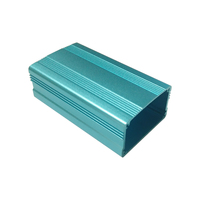 Carcasa de Aluminio Anodizado Personalizada OEM, Extrusión de Aluminio, Mecanizado CNC de Precisión, Fuente de Alimentación, Batería de Litio, Amplificador para Automóvil
