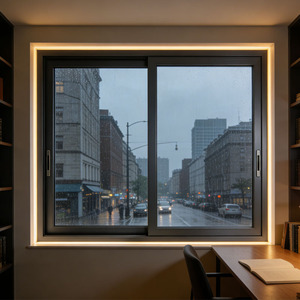 Griglie Scorrevoli <span class=keywords><strong>in</strong></span> Alluminio per Finestre da Cucina, Design Semplice, Vendita all'Ingrosso - Product Image 3