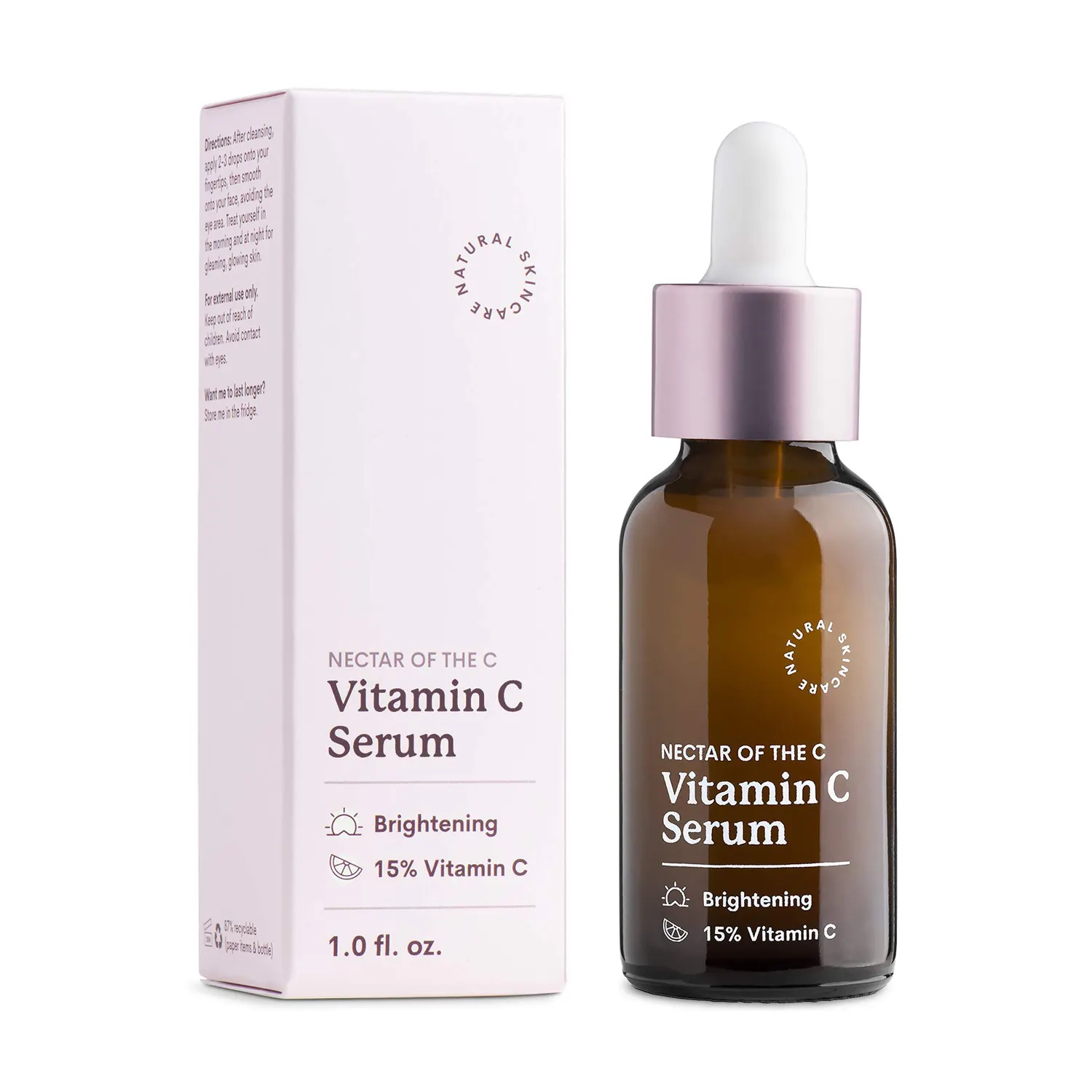 QQLR Factory Direct Sales Of Vitamin C Serum 15% Protect Wet Rubbing 100% Natural Anti-aging Anti-wrinkle