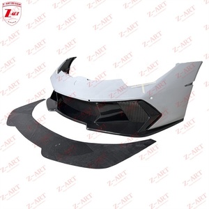 Kit carrosserie en fibre de carbone sèche Z-ART style V pour <span class=keywords><strong>Lamborghini</strong></span> Huracan, kit carrosserie aérodynamique pour LP580 LP610 - Product Image 3