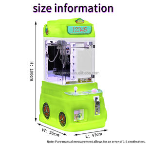 Serie temática Mini Claw Crane Machine LED Juego interactivo para niños y diversión familiar - Product Image 5