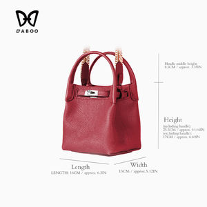 Bolsos de Mano Mini de Cuero Hechos a Mano, Modernos y Elegantes para <span class=keywords><strong>Mujer</strong></span>, al por Mayor, Bolsos Cruzados y de Hombro Clásicos con Logotipo Personalizado - Product Image 3