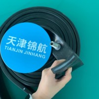 Vessie d'air gonflable en silicone de qualité alimentaire FDA, durcissée au platine, à section transversale personnalisée, pour ligne de production sanitaire