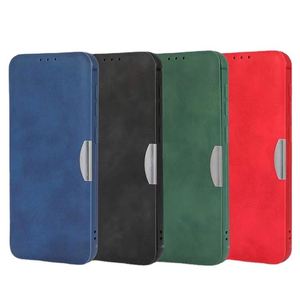 เคสหนังแม่เหล็กแบบพับได้สำหรับ Tecno POP 5 LTE Go PRO POVA NEO 2 พร้อมช่องใส่บัตร ป้องกันเต็มรูปแบบ สไตล์ธุรกิจ - Product Image 2
