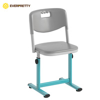 Ensemble complet de mobilier scolaire tout-en-un : Bureau et chaise d'élève réglables en hauteur pour salle de classe et pupitre d'enseignant