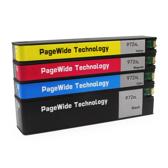 972/3/4/5 972XL Ink Cartridge Full With Ink for HP Pagewide 352dw 377dw 452dn Dw 477dn Dw 552dw 577dw Z P55250dw P57750DW