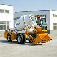 Hormigonera Autocargable de 2.6m³ / 3.5m³ Modelo 2026 Más Vendida, Diseño Duradero para Proyectos de Construcción e Infraestructura