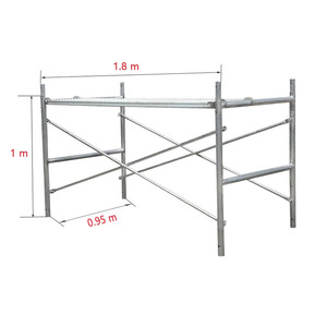 European Standard High-Duty Mobile Portable Scaffolding Hot Selling High Rise New <strong>Coupler</strong> with <strong>Scaffold</strong> Planks Part - Product Image 4