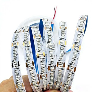 Tira de Luz LED al por Mayor 3000/4000/6000K, 5M/rollo, PCB de 10mm, 240 LED, 12V/24V, SMD 2835, 5m 10m, Tira de Luz Roja para Paisajismo - Product Image 2